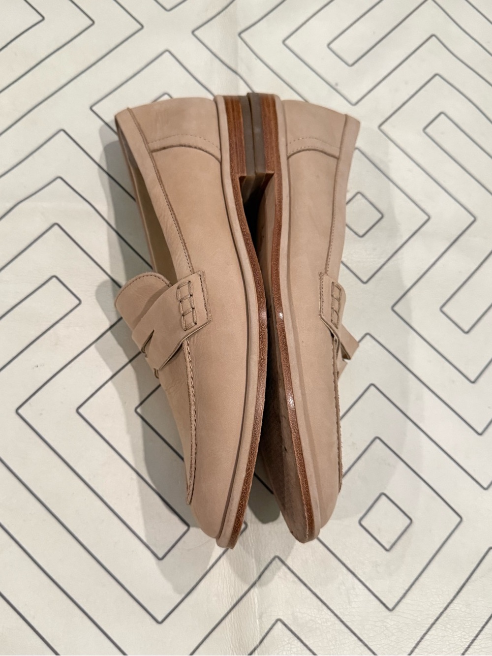 J. McLaughlin Concetta Suede Leather Loafers - Picture 7 of 14